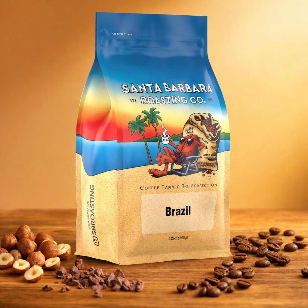 Brazil Light Roast Coffee Beans | Santa Barbara Roasting Co.