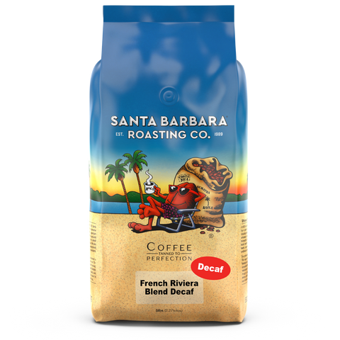 5 lb bulk bag of French Riviera Blend Decaf coffee