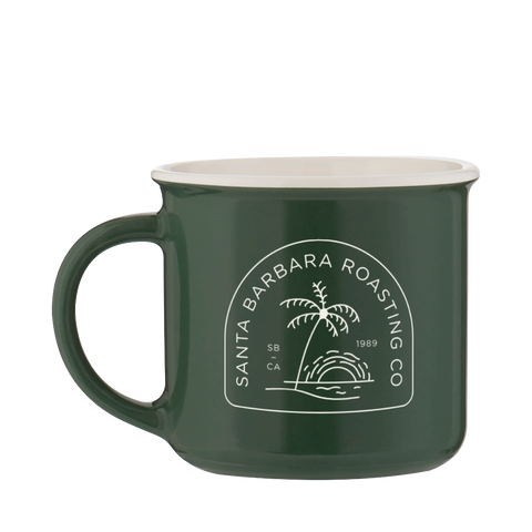Kindle mug turned to the handle side