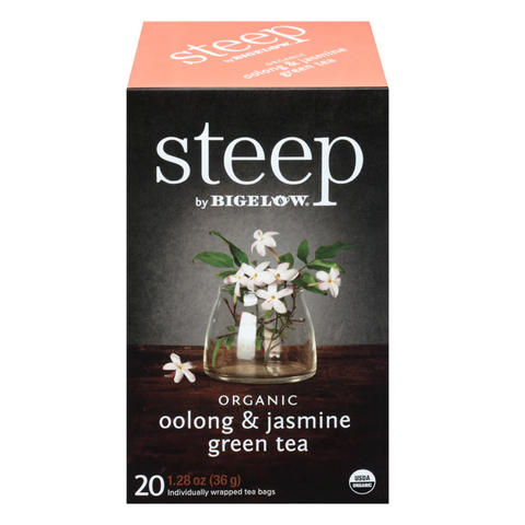 Organic Oolong & Jasmine Green Tea