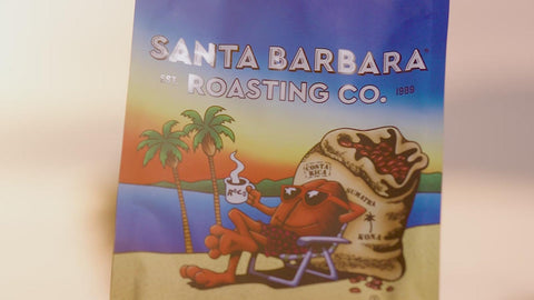 Santa Barbara Roasting Co. roasting facility video poster