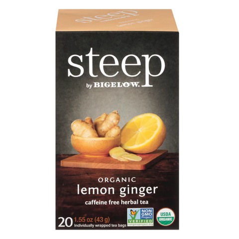 Organic Lemon Ginger Herbal Tea